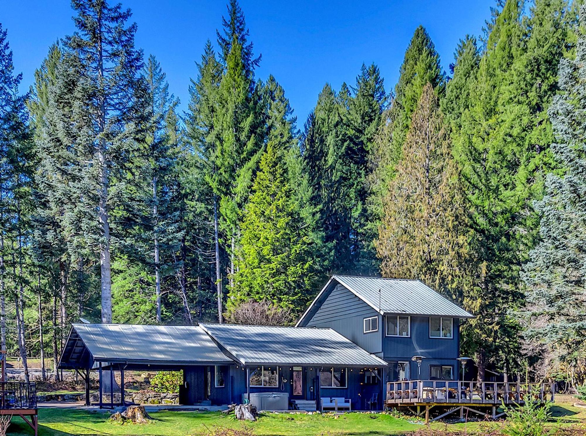 Waterfront Cabin At White Pass And Mount Rainier National Park Packwood Exterior photo